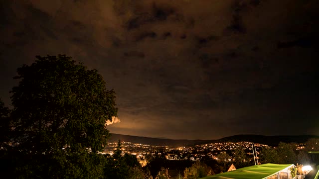Zeitraffer: Alfeld bei Nacht (Alfeld (Leine) · Leinebergland)