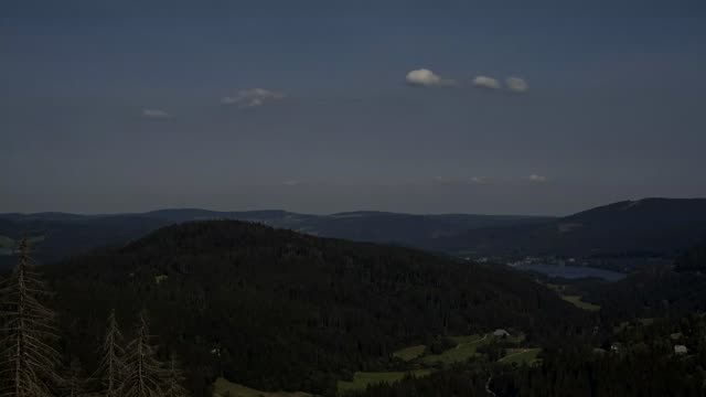 Zeitraffer: Blick vom Feldberg (Feldberg · Schwarzwald)