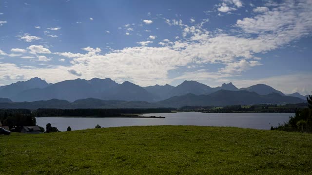 Zeitraffer: Hopfensee (Hopfensee · Allgäu)