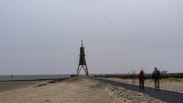 Zeitraffer: Kugelbake – Teil 2 (Kugelbake, Cuxhaven · Nordseeküste)
