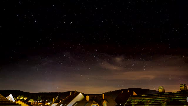 Zeitraffer: Pfälzerwald bei Nacht (Pfälzerwald)