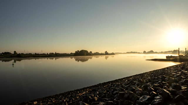 Zeitraffer: Elbe bei Laßrönne (Laßrönne · Elbe & Elbmarsch)