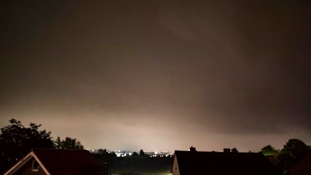 Zeitraffer: Weserbergland bei Nacht (Weserbergland)