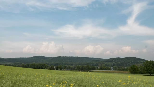 Zeitraffer: Eggegebirge (Eggegebirge · Ostwestfalen)