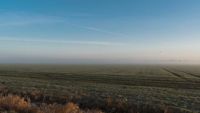 Zeitraffer: Elbmarsch am Morgen (Elbe & Elbmarsch)