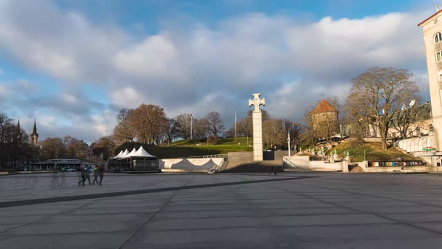Zeitraffer: Tallinn – Freiheitsplatz (Tallinn · Estland)
