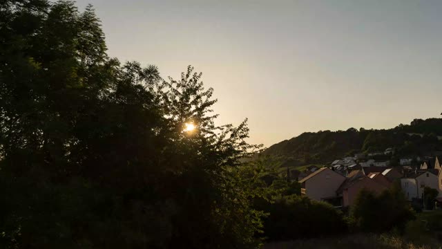Zeitraffer: Maintal bei Haßfurt – Sonnenuntergang (Haßfurt · Franken)