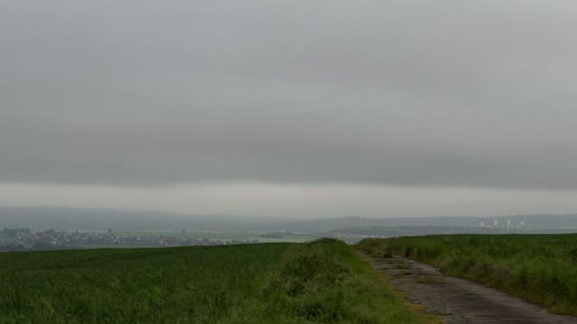 Zeitraffer: Blick auf Hildesheim (Hildesheim · Leinebergland)