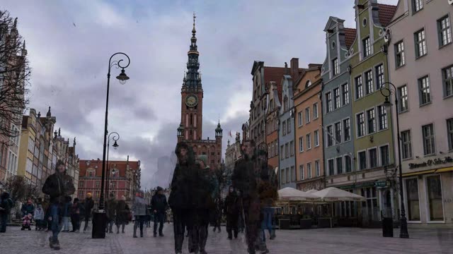 Zeitraffer: Danzig – Teil 2 (Danzig (Gdańsk) · Danziger Bucht / Ostsee · Polen)