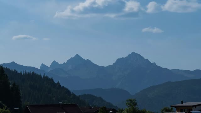 Zeitraffer: Fernpass am Abend (Fernpass · Tirol · Österreich)