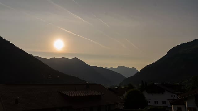 Zeitraffer: Fernpass am Morgen (Fernpass · Tirol · Österreich)