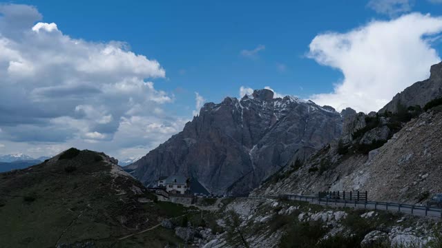 Zeitraffer: Valparolapass – Teil 2 (Valparolapass · Dolomiten · Italien)