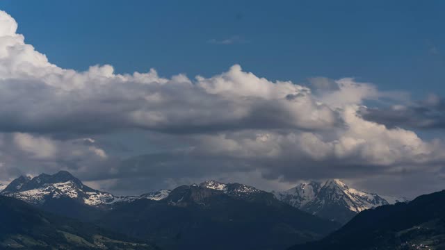 Zeitraffer: Zillertal am Abend (Zillertal · Österreich)